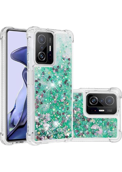 Telefon Kılıfı Için Xiaomi 11T/11T Pro Quicksand Glitter Sparkle Sevimli Tpu (Yurt Dışından) modelleri