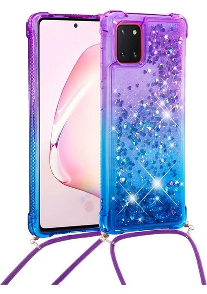 Samsung Galaxy Note 10 Lite Degrade Renkli Telefon Için Quicksand Telefon Kılıfı (Yurt Dışından)