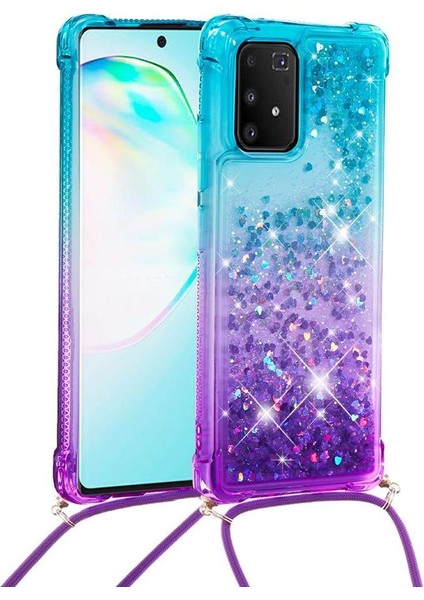 Samsung Galaxy S10 Lite Ayarlanabilir Boyun Kordon Için Quicksand Telefon Kılıfı (Yurt Dışından) modelleri