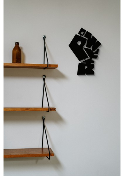 Duvar Dekorasyonu Mdf Power Dekor Tablo 35X25CM