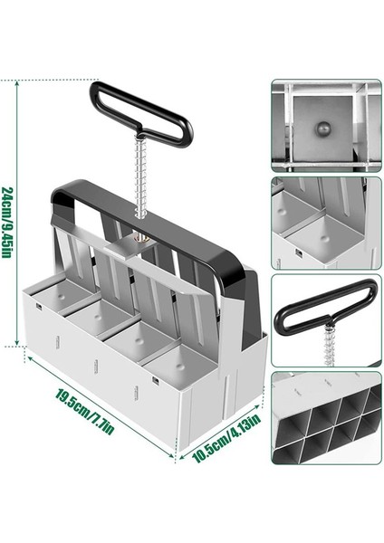 Manuel Toprak Bloğu Üreticisi Çifte 1 Dışarı 8 Toprak Bloker Aracı Toprak Blok Üreticisi Blok Üretim Cihazı (Yurt Dışından) fiyatları