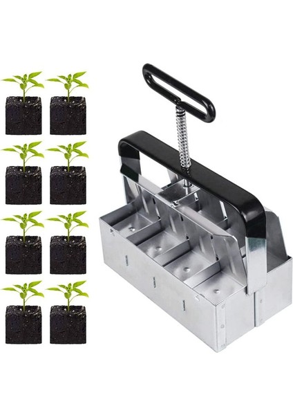 Manuel Toprak Bloğu Üreticisi Çifte 1 Dışarı 8 Toprak Bloker Aracı Toprak Blok Üreticisi Blok Üretim Cihazı (Yurt Dışından) fırsatları