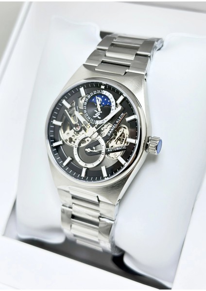 Orijinal 2 Yıl Garantili Su Geçirmez Metal Kordon Otomatik Erkek Kol Saati ILK14269J4 fırsatları