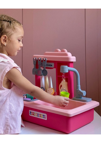 Pembe İnteraktif Lavabo Seti fırsatları