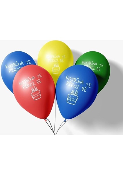 Ayaklı Balon Standı - Kürtçe Doğum Günü Balonlu (Stand ve 8 Balon) fiyatları