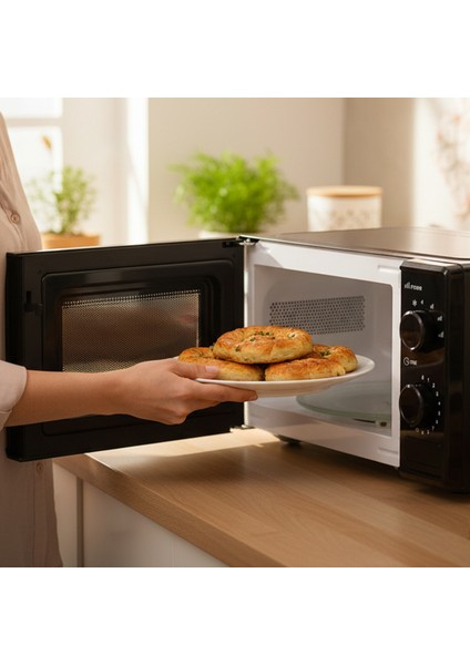 AMD160 20 Lt 700W Inverter Siyah Mikrodalga Fırın, 4 Kademeli Isı, Buz Çözdürme, 0-30 Dakika Zaman Ayarlı fırsatları