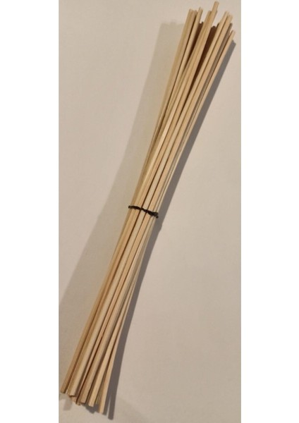 Bambu Rattan Koku Çubuğu 25 cm Uzunluk (30 Adet)