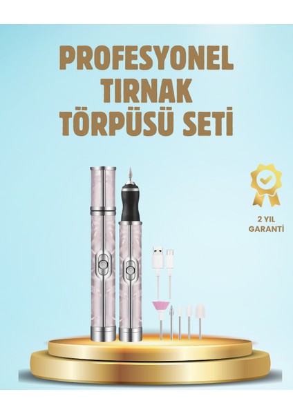 Elektrikli Tırnak Törpüsü Ayarlanabilir Hızlı Manikür Pedikür Cihazı - UD001X-50K620