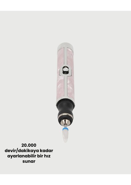 Elektrikli Tırnak Törpüsü Ayarlanabilir Hızlı Manikür Pedikür Cihazı - UD001X-50K620 fırsatları