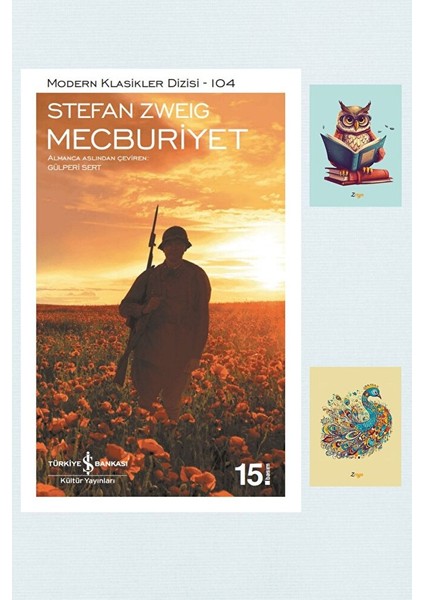 Mecburiyet - Stefan Zweig 9786052951606 Iş Bankası Kültür Yayınları (2 Not Defterli)
