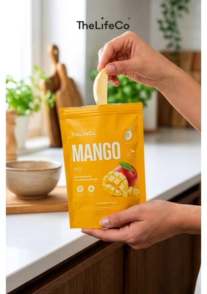 Freeze Dried - Dondurularak Kurutulmuş Mango 15 G modelleri