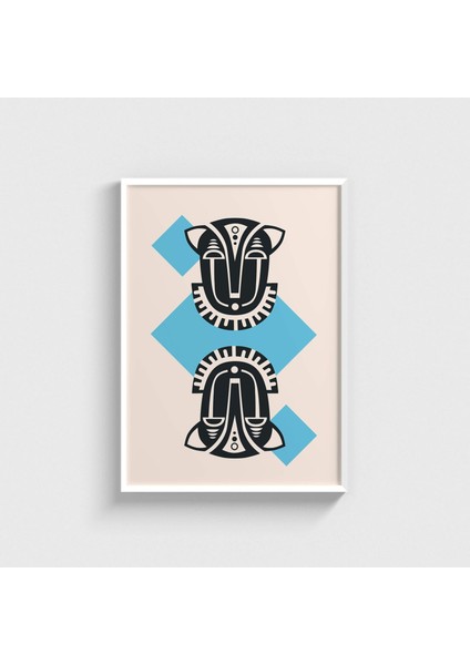 Egypt 4 Çerçeveli Tablo Ev Oda Duvar Dekorasyonu