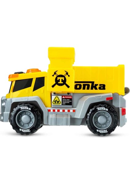 Damperli Kamyom Crank And Haul Sesli ve Işıklı S00006242