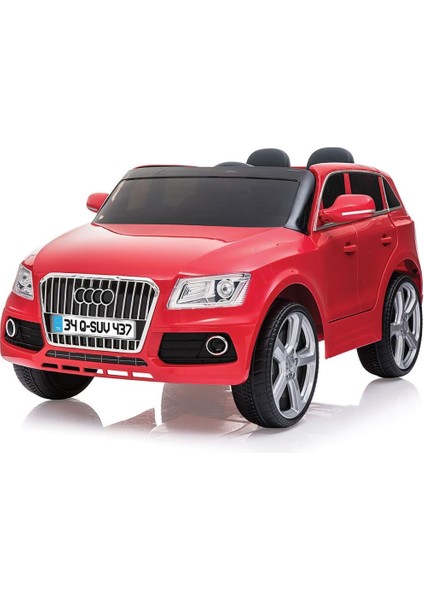 437 Audi Q-Suv 12V Kırmızı Akülü Araba