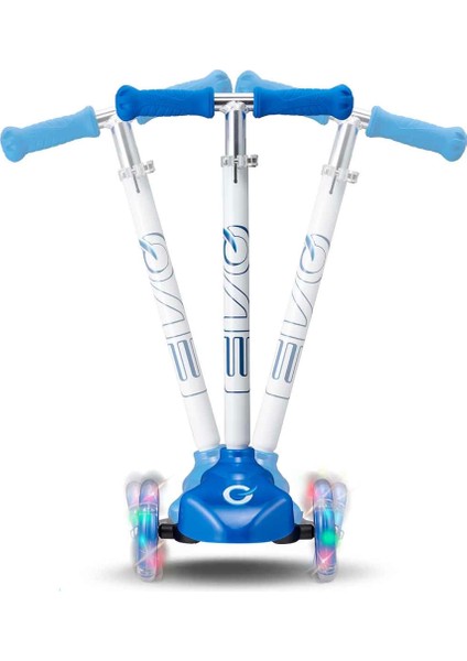 Evo Işıklı Move N Groove Mavi Üç Tekerlekli Scooter modelleri