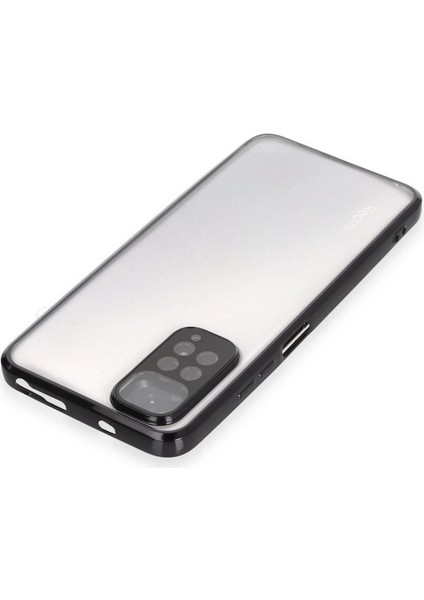 Xiaomi Redmi Note 11 Kılıf Razer Lensli Silikon - Siyah modelleri