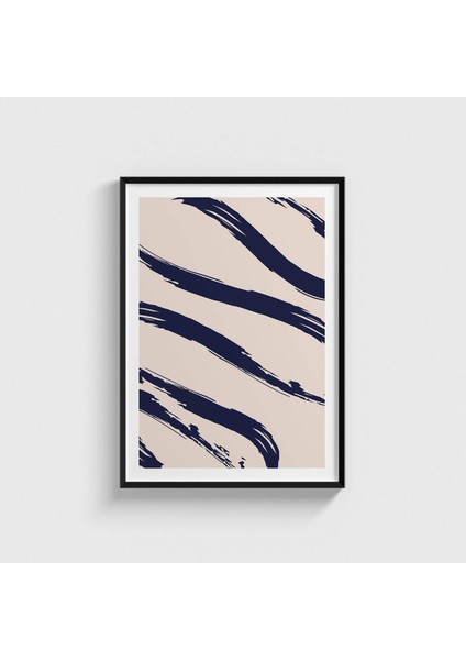 Brush Çerçeveli Tablo Ev Oda Duvar Dekorasyonu