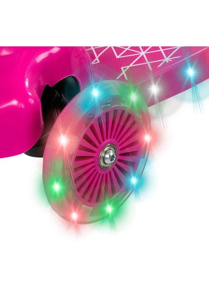 Işıklı Move N Groove Pembe Üç Tekerlekli Scooter indirimleri