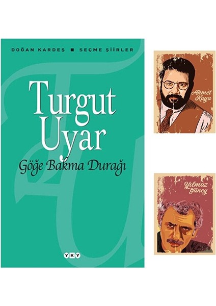 Göğe Bakma Durağı - Turgut Uyar - Şiir Seti - Yılmaz Güney Ahmet Kaya (2 Not Defterli)