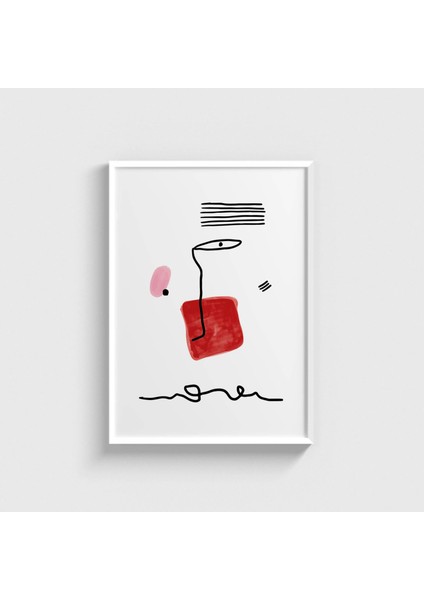 Escape 4 Çerçeveli Tablo Ev Oda Duvar Dekorasyonu