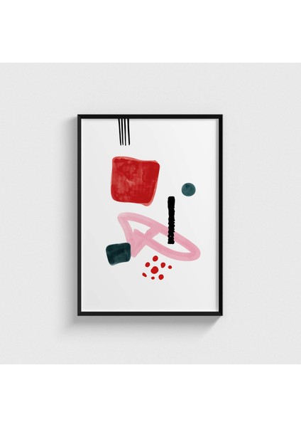 Escape 1 Çerçeveli Tablo Ev Oda Duvar Dekorasyonu