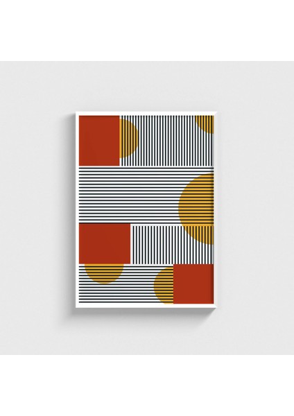 Mark Çerçeveli Tablo Ev Oda Duvar Dekorasyonu