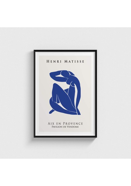 Henri Matisse - Lady Çerçeveli Tablo Ev Oda Duvar Dekorasyonu