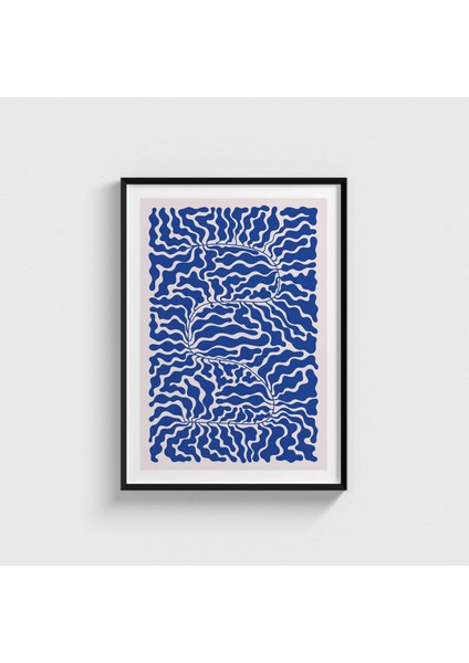 Snake Leaf Çerçeveli Tablo Ev Oda Duvar Dekorasyonu