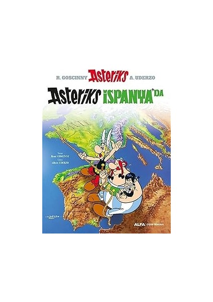 Asteriks 14 - Asteriks Ispanya'da + Omzumdaki Iki Arkadaş
