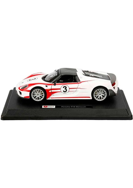 1:24 Porsche 918 Spyder Model Araba 18-28009