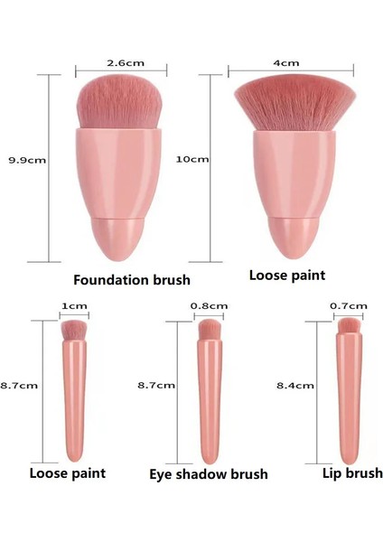 Buğz Aynalı Makyaj Fırçası Seti fırsatları