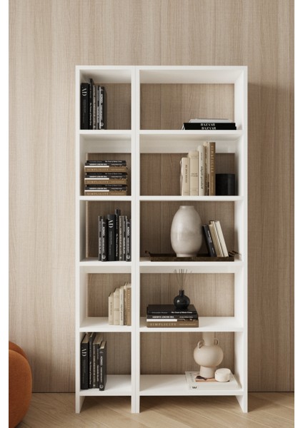 Emre 10 Raflı Çoklu Kitaplık