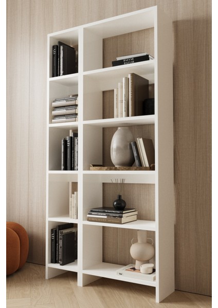 Emre 10 Raflı Çoklu Kitaplık modelleri