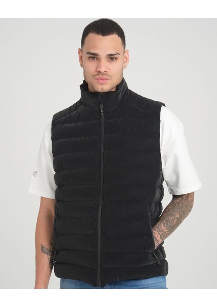 Erkek Şişme Yelek Siyah