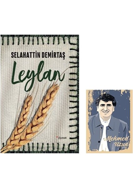 Leylan Selahattin Demirtaş - Mehmed Uzun Resimli Not Defteri Seti