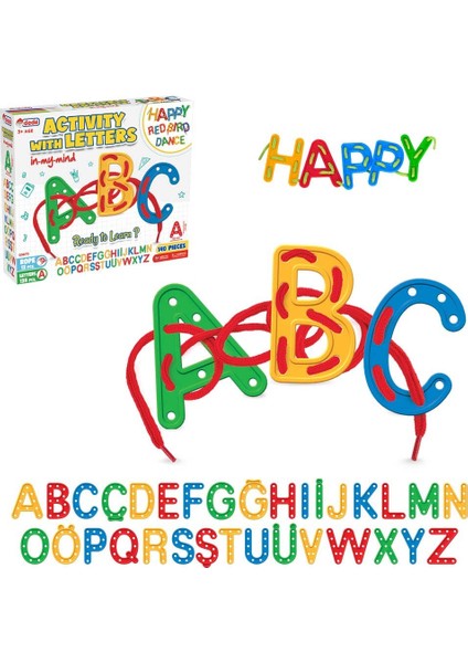 Harflerle Aktivite 140 Parça