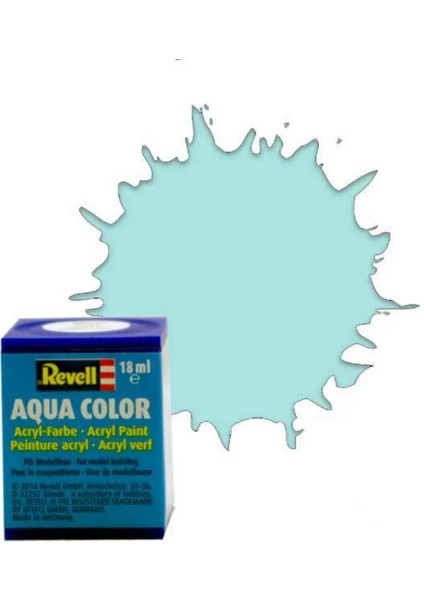 Aqua Color Light Green - Mat Boya- 18 ml