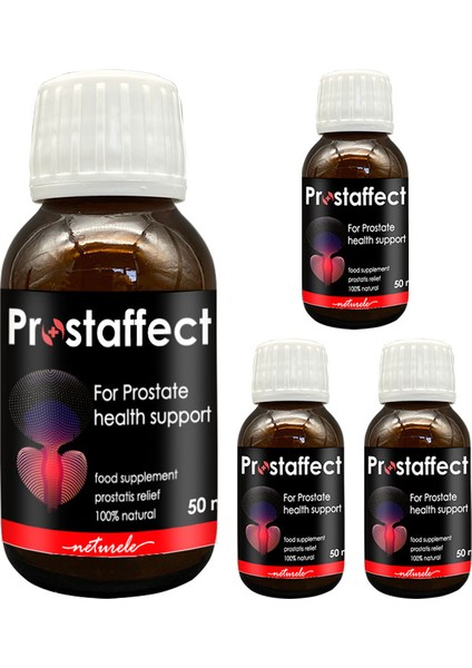 Prostaffect : Erkeklere Çok Özel 4 Adet 50 ml Şurup Formn / Içecek