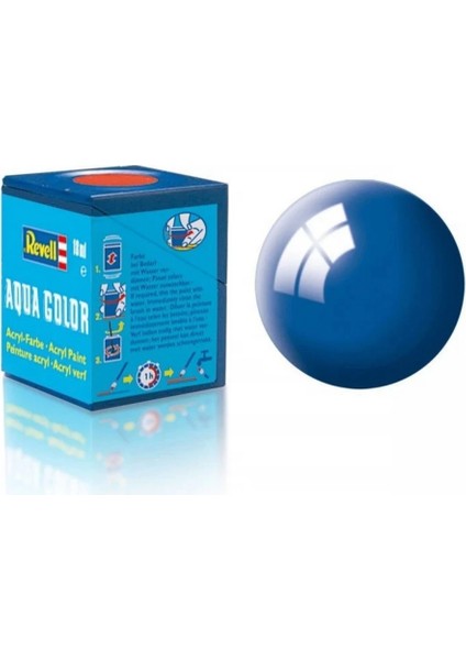 Aqua Color Blue - Gloss Boya - 18 ml