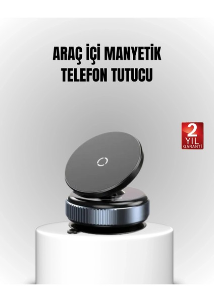 Buğz Vakum Adsorpsiyonlu Manyetik Telefon Tutucu Güçlü N52 360° Evrensel Uyumluluk
