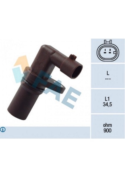 Xmpdby Krank Mil Sensörü Alfa Romeo 147 01- 156 97-05 Gt 03-06 Gtv 06-06 Spider 95-05 1.6 16V 1.8 16V 2.0 16V