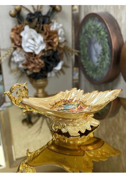 Pirinç Gold Dekoratif Gondol