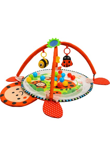 Uğur Böceği Top Havuzuna Dönüşen Aktivite ve Oyun Halısı | 3'ü 1 Arada Aktivite Halısı modelleri