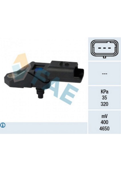 Xmpdby Sensor Emme Borusu Basinci Ford Galaxy 2.2 08-11 Mondeo Iv 07-11 2.2 Citroen C5 2.2 Hdi 08-Jag