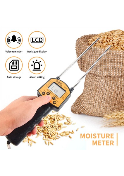Akıllı Sensör AR991 Tahıl Nem Metre Tahıl Nem Ölçümü AR991 Nem Ölçer (Yurt Dışından) fırsatları