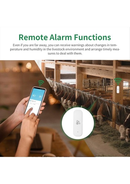 Akıllı Ev Zigbee Sıcaklık ve Nem Uzaktan Kumanda Smartlife Alexa Google Asistan ile Çalışır (Yurt Dışından) indirimleri