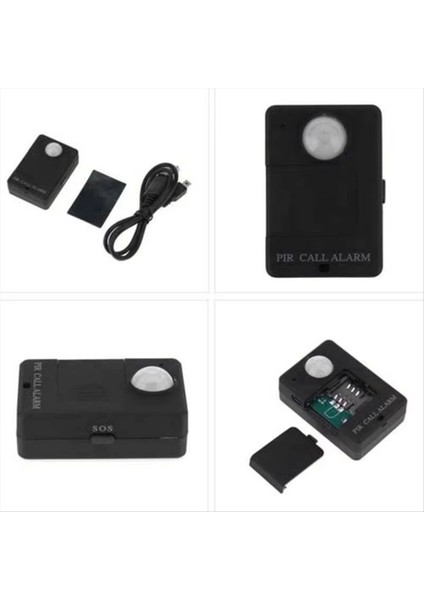 Mini Gsm Pır Alarm Hareket Alarm Kızılötesi Kablosuz Gsm Alarmı Ab Fişi ile Hırsızlık Karşıtı Hareket Dedektörü (Yurt Dışından) fırsatları