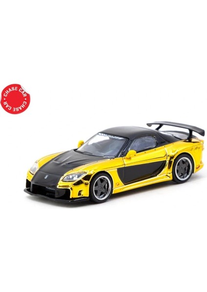 Buğz Tarmac Works 1/64 Mazda Rx-7 Veilside Fortune7 Yellow / Black fiyatları
