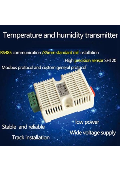 XY-MD02 Sıcaklık Nem Verici Algılama Modülü Modbus SHT40 Sıcaklık RS485 Sinyal Analog (Yurt Dışından) fiyatları