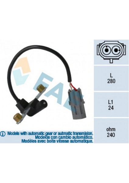 Xmpdby Krank Mil Sensoru Megane R19 Clio Laguna Espace